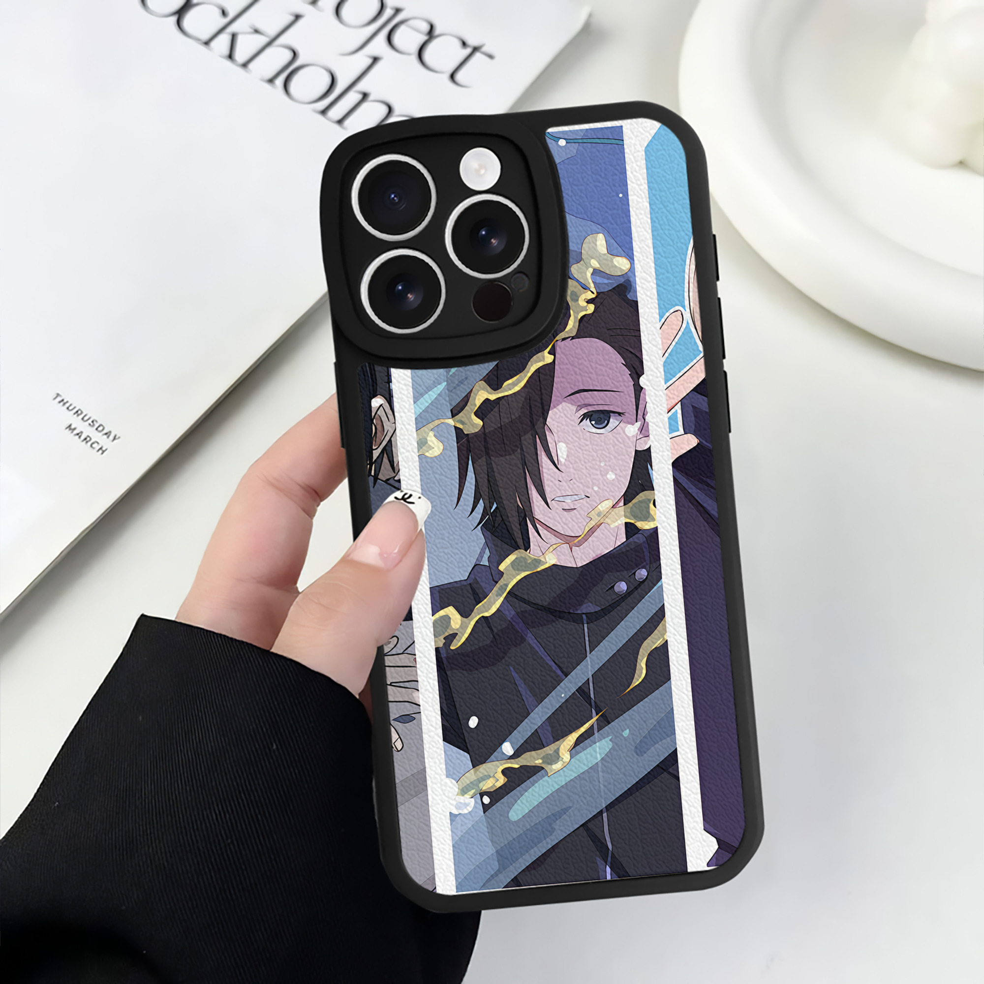 （画像用） SPY×FAMILY间谍家家酒 【iPhone 16シリーズ対応】シリコンスマホケース（レザー調） 材質：シリコン